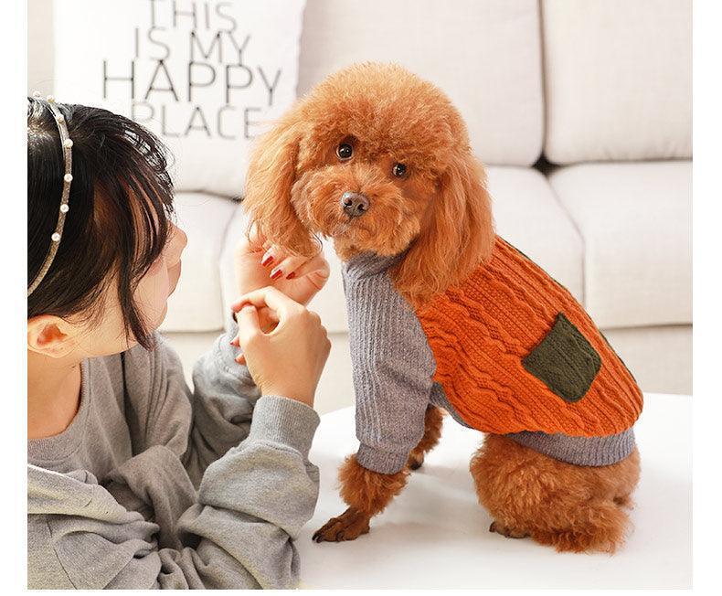 Cozy Cotton Dog Sweater - EZIMO STORE