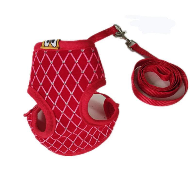 Pet Comfort Harness: Breathable Nylon Vest For Small And Medium Dogs And Cats - EZIMO STORE