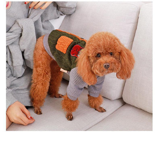 Cozy Cotton Dog Sweater - EZIMO STORE