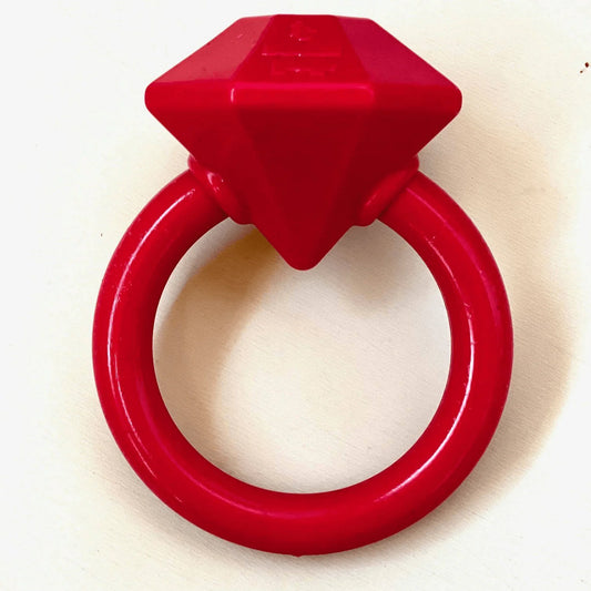 Durable Diamond Ring Teething Toy for Aggressive Chewers - EZIMO STORE