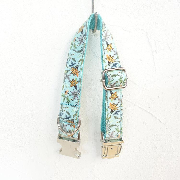Golden Retriever Flower Collar - Sizes Xs To Xl - EZIMO STORE