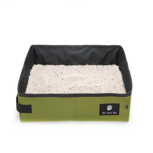 Portable Pet Travel Litter Box: The Ultimate On-The-Go Solution For Your Furry Friend - EZIMO STORE